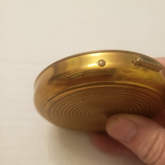 Vtg Glittery Compact Art Deco Whimsical Confetti Streamers - Picture 6 of 12